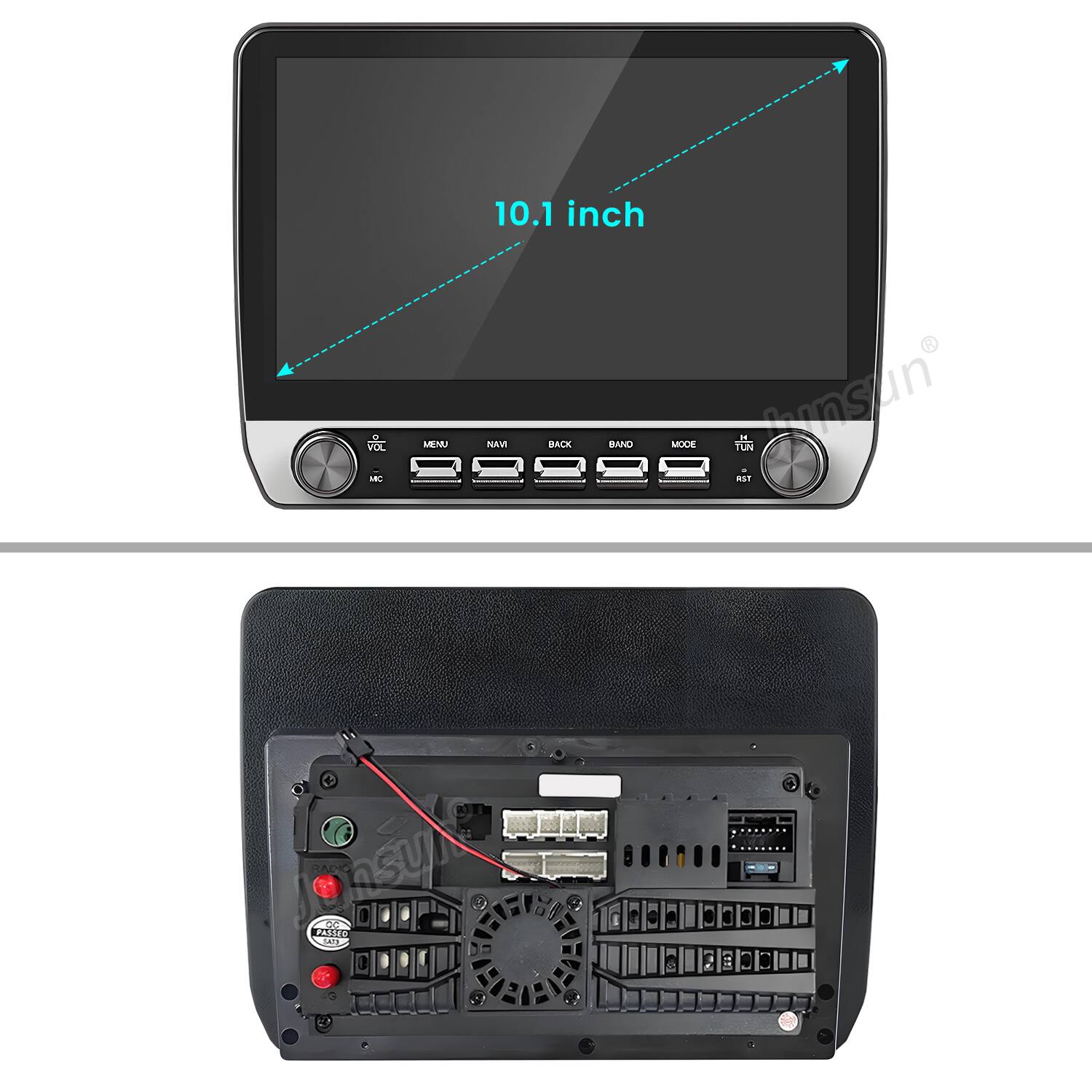 10.1 inch

VOL MENU NAVI BACK BAND MODE TUN

10.1 inch