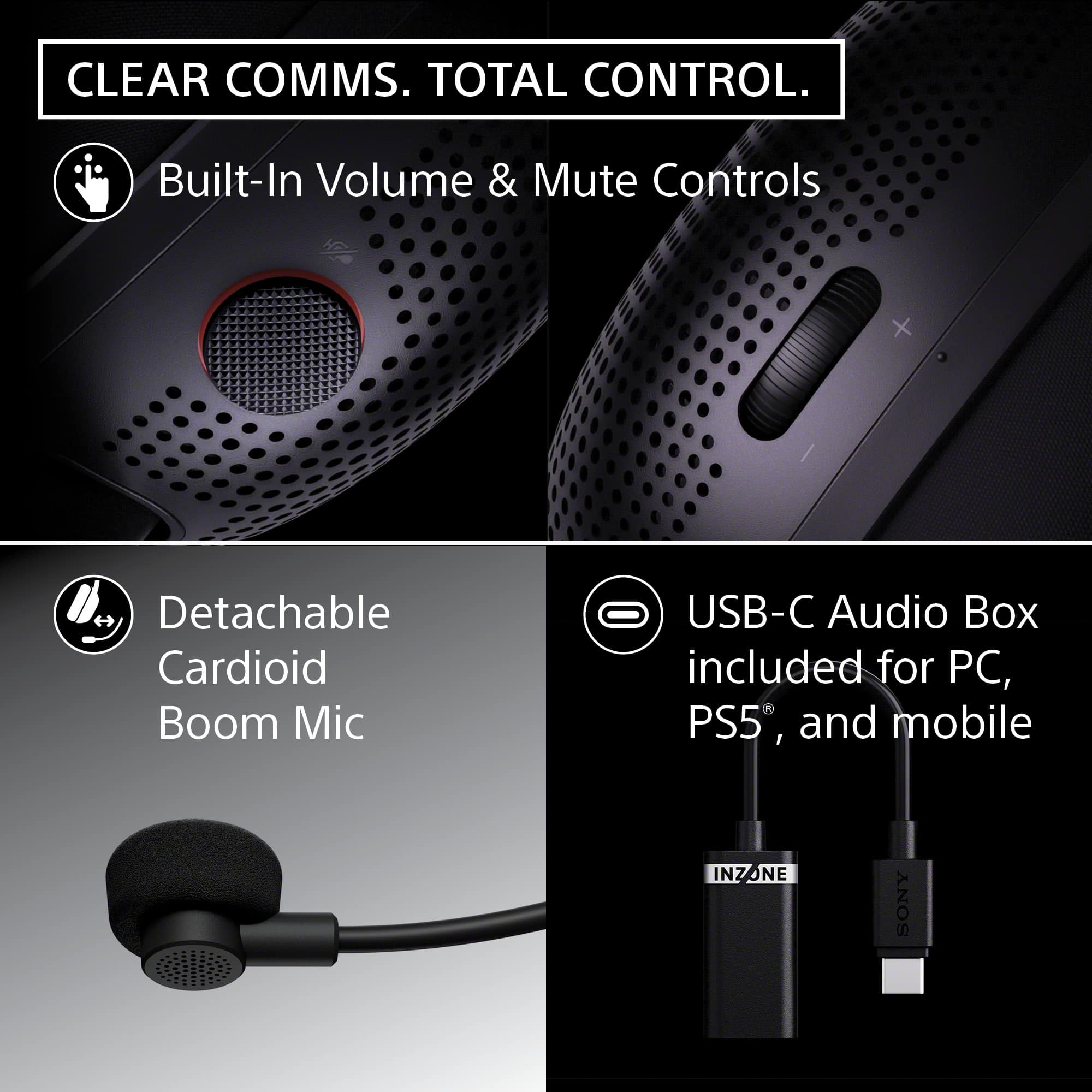 Sony INZONE H6 Air Wired Open back Gaming Headset for PC, PS5, PS4
