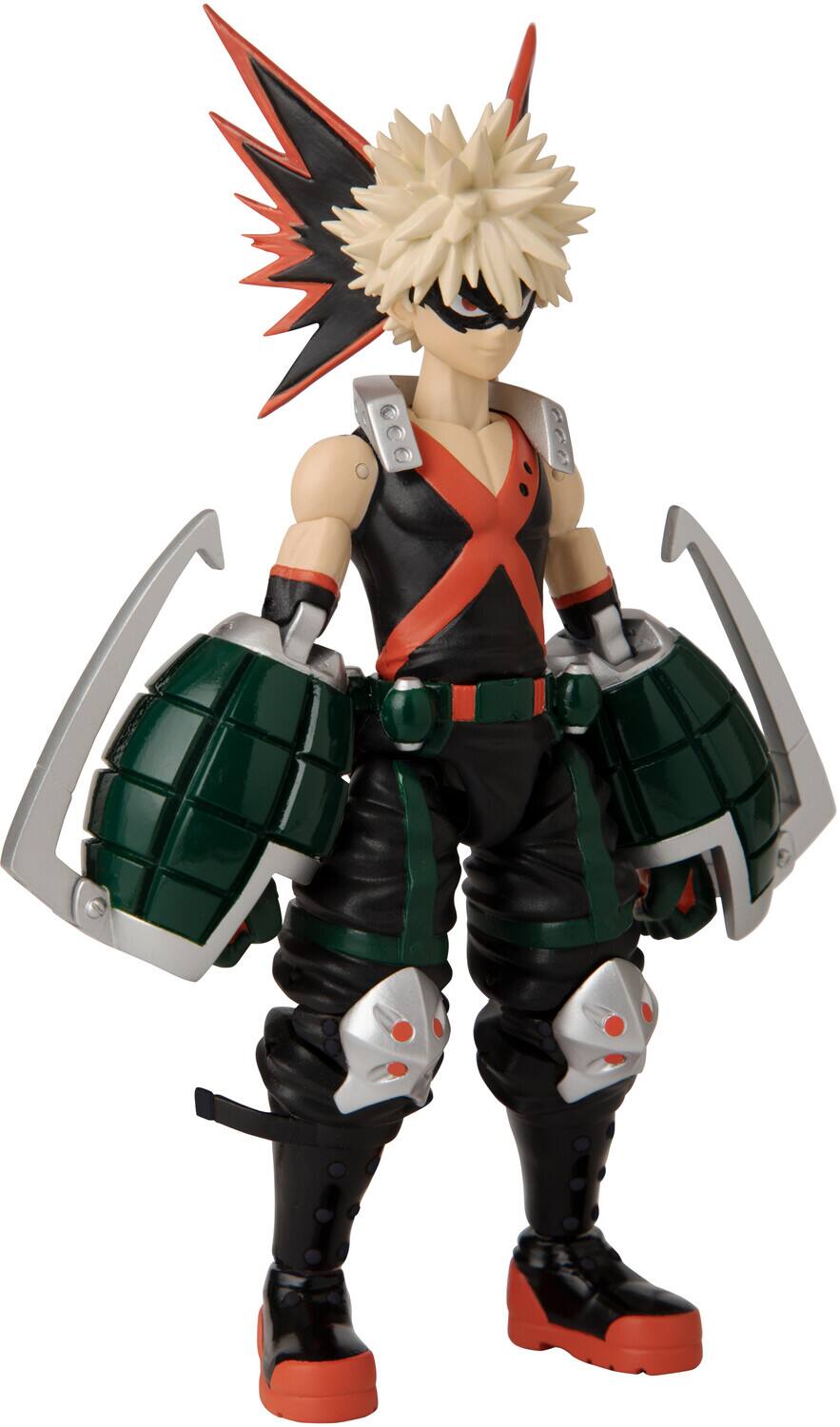 Alt View 4. Bandai - ANIME HEROES - My Hero Academia - Bakugo Katsuki Action Figure - Multicolor.