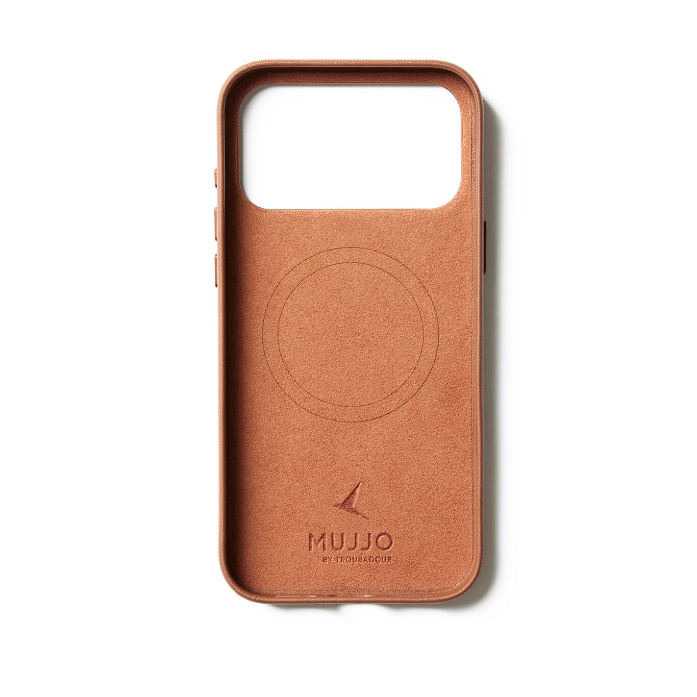 Mujjo Full Leather Case for iPhone 17 Pro Max Tan - Best Buy