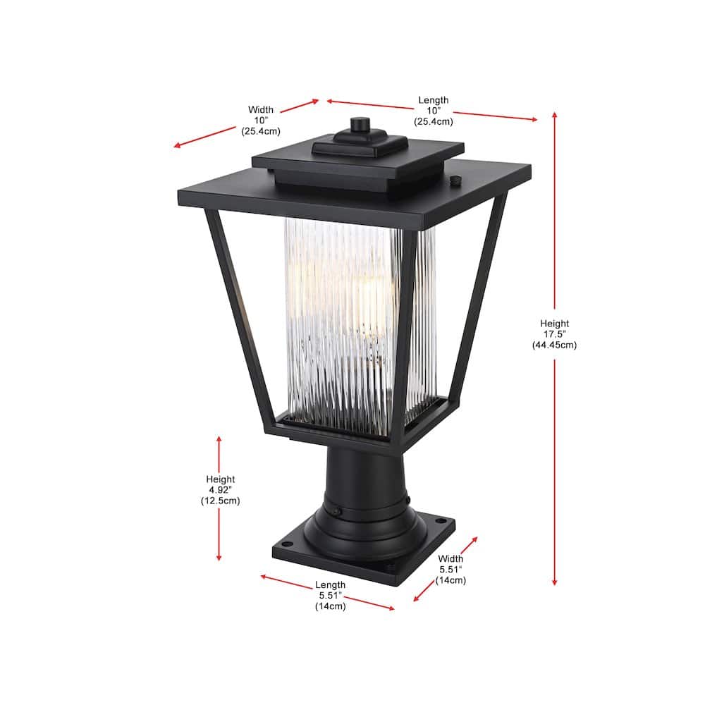Elegant Lighting - York 7 inch Outdoor Pendant - Black price history on PriceWatchPro