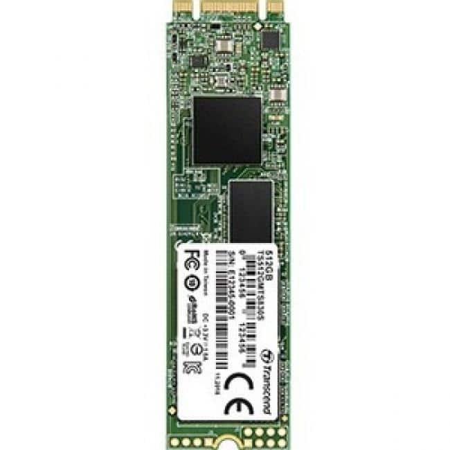 Transcend - 830S 512 GB Solid State Drive - M.2 2280 Internal - SATA (SATA/600)