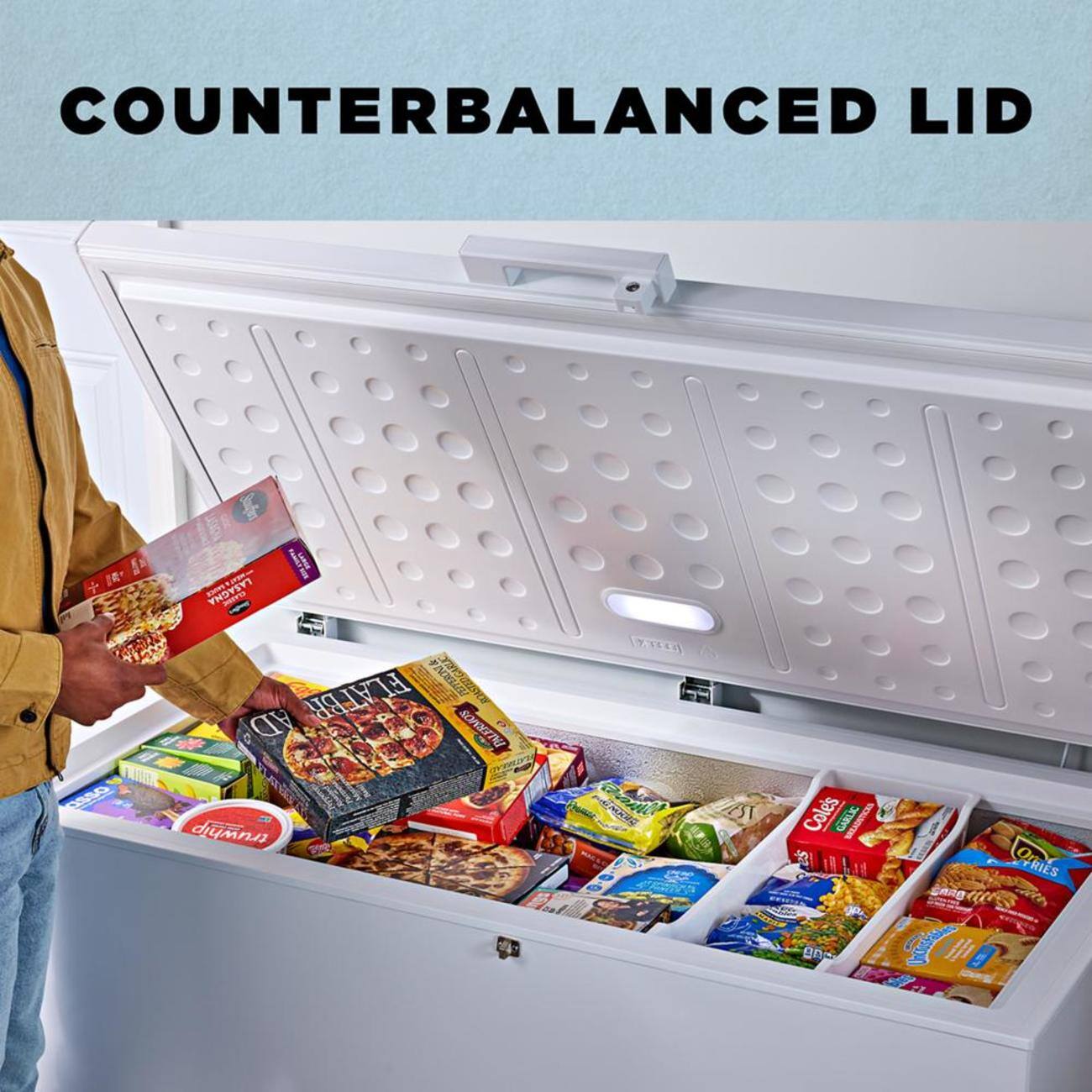 COUNTERBALANCED LID

Coles GARLIC BREAD

30