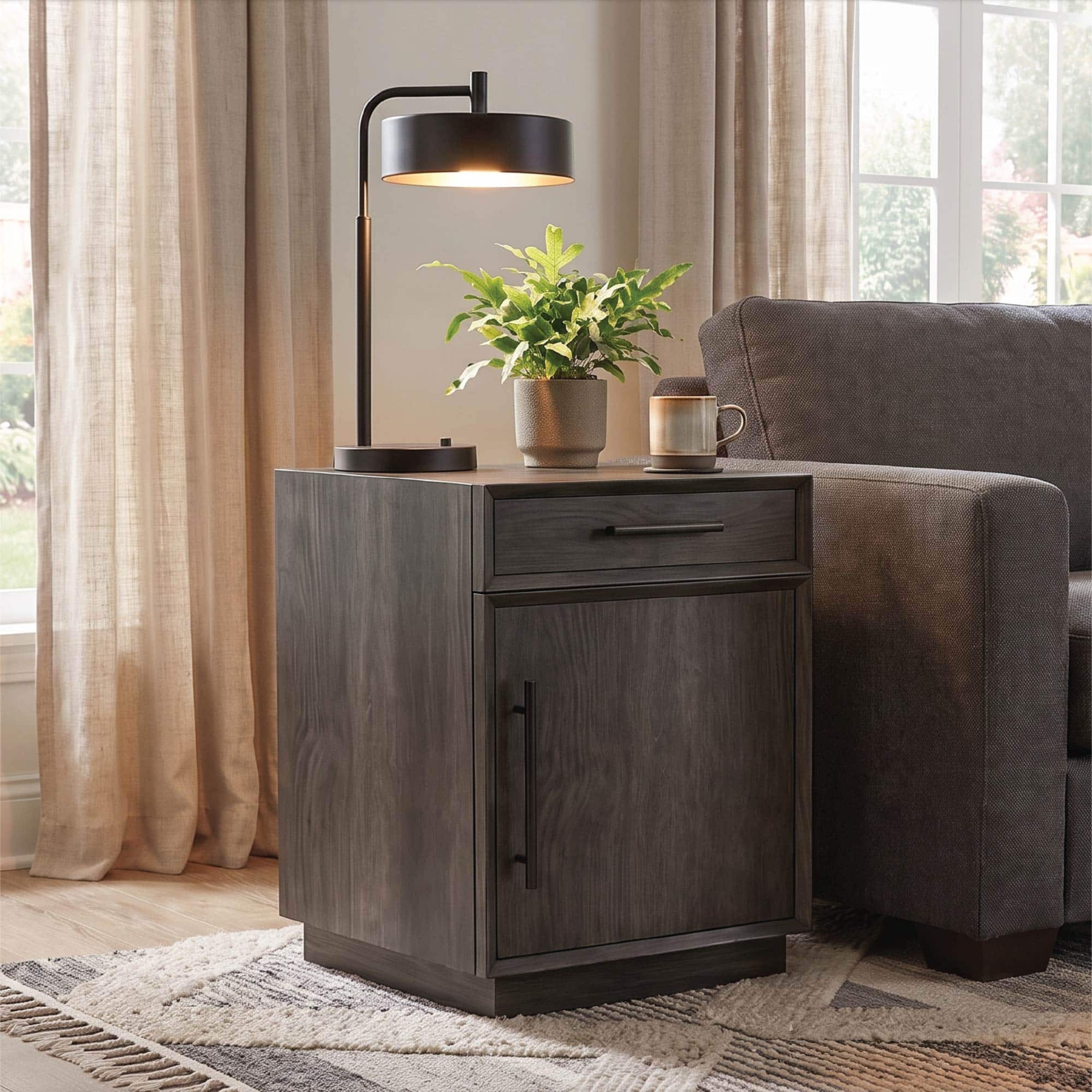 VAUXHILL & CO. - Sutton Fridge Endtable - Black