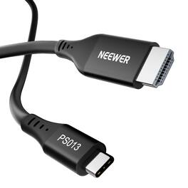 Neewer - USB-C to HDMI 4K 60Hz Cable, 55cm - Black