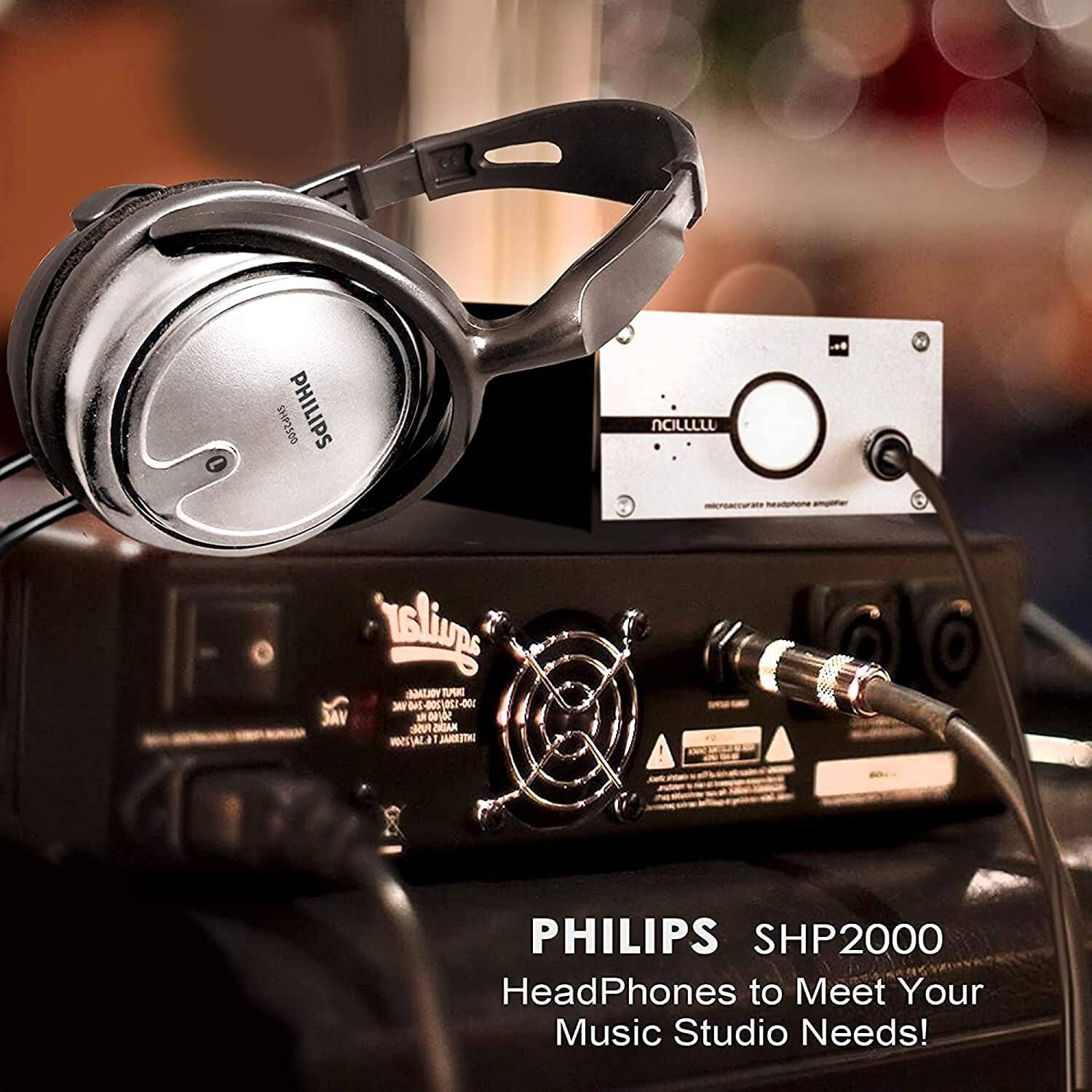 PHILIPS SHP2000 HeadPhones to Meet Your Music Studio Needs!