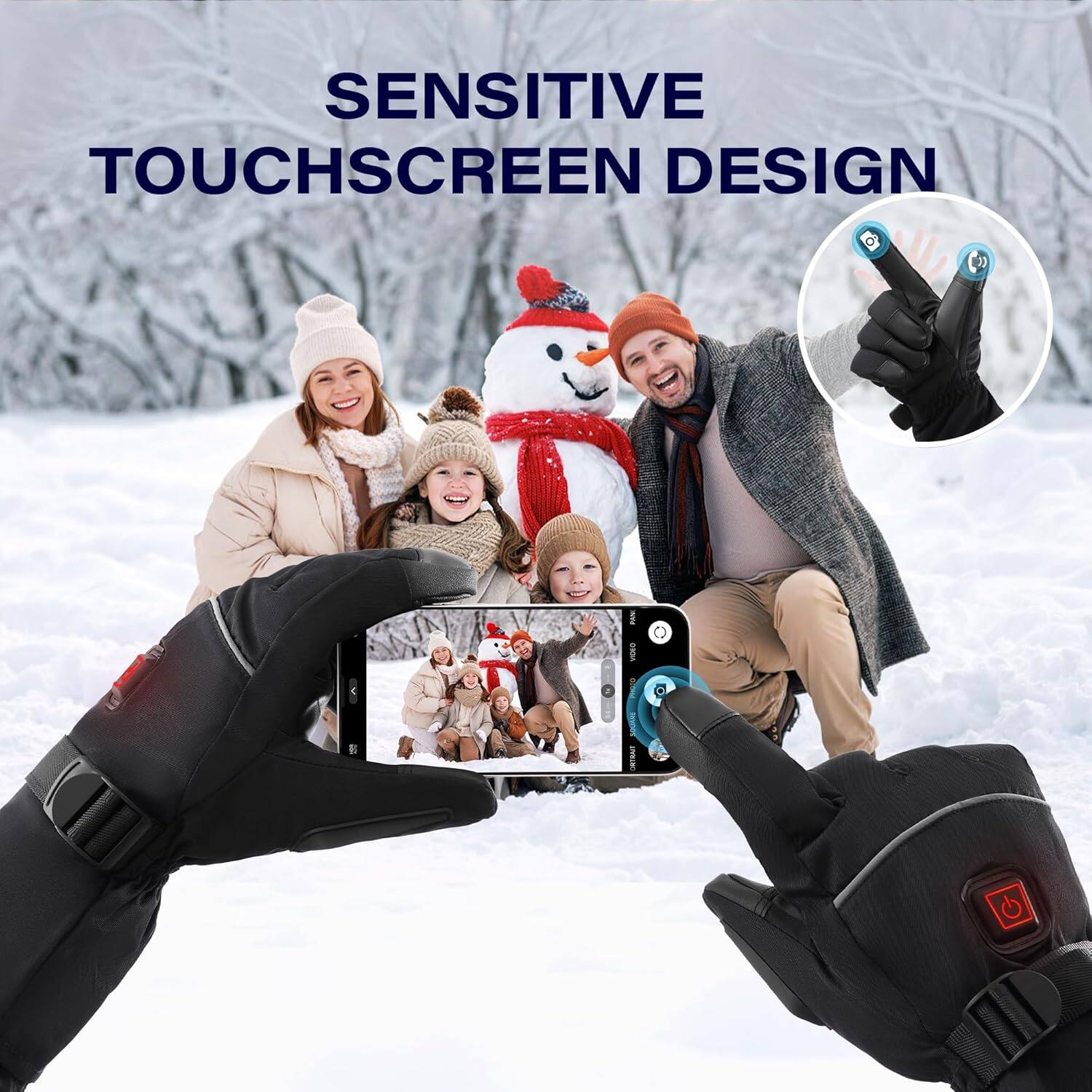 SENSITIVE TOUCHSCREEN DESIGN