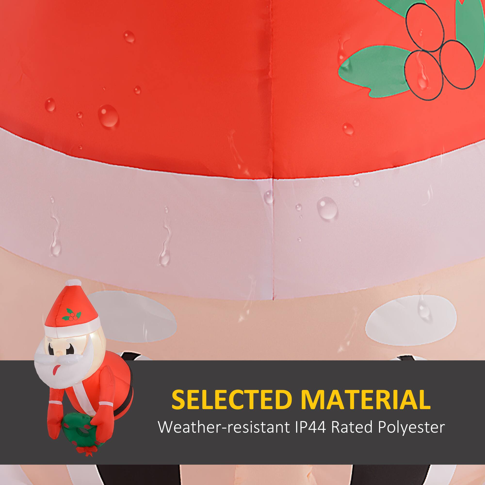 SELECTED MATERIAL: Weather-resistant IP44 Rated Polyester
