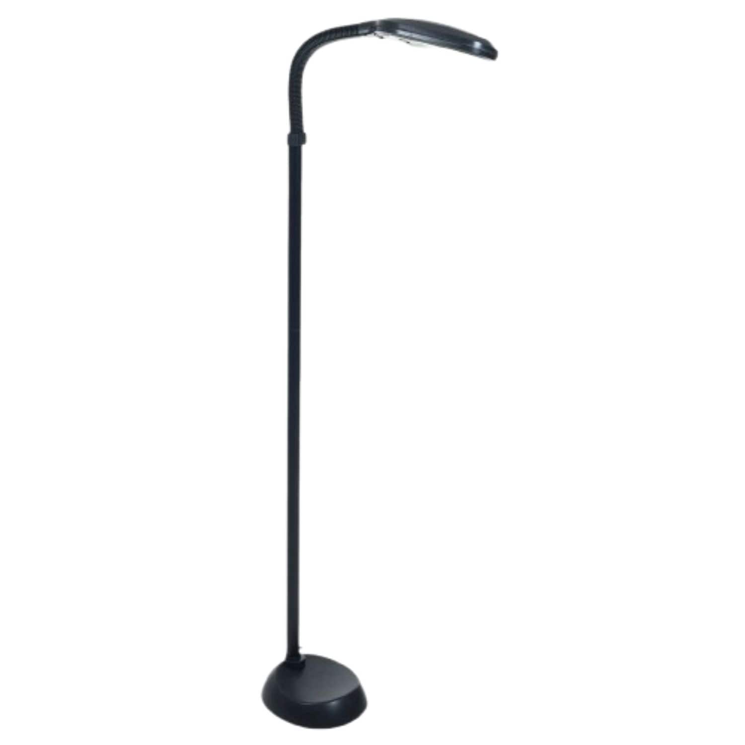 Home Collection - Natural Full Spectrum Sunlight Reading Floor Lamp – 6 Ft Tall with Bendable Neck