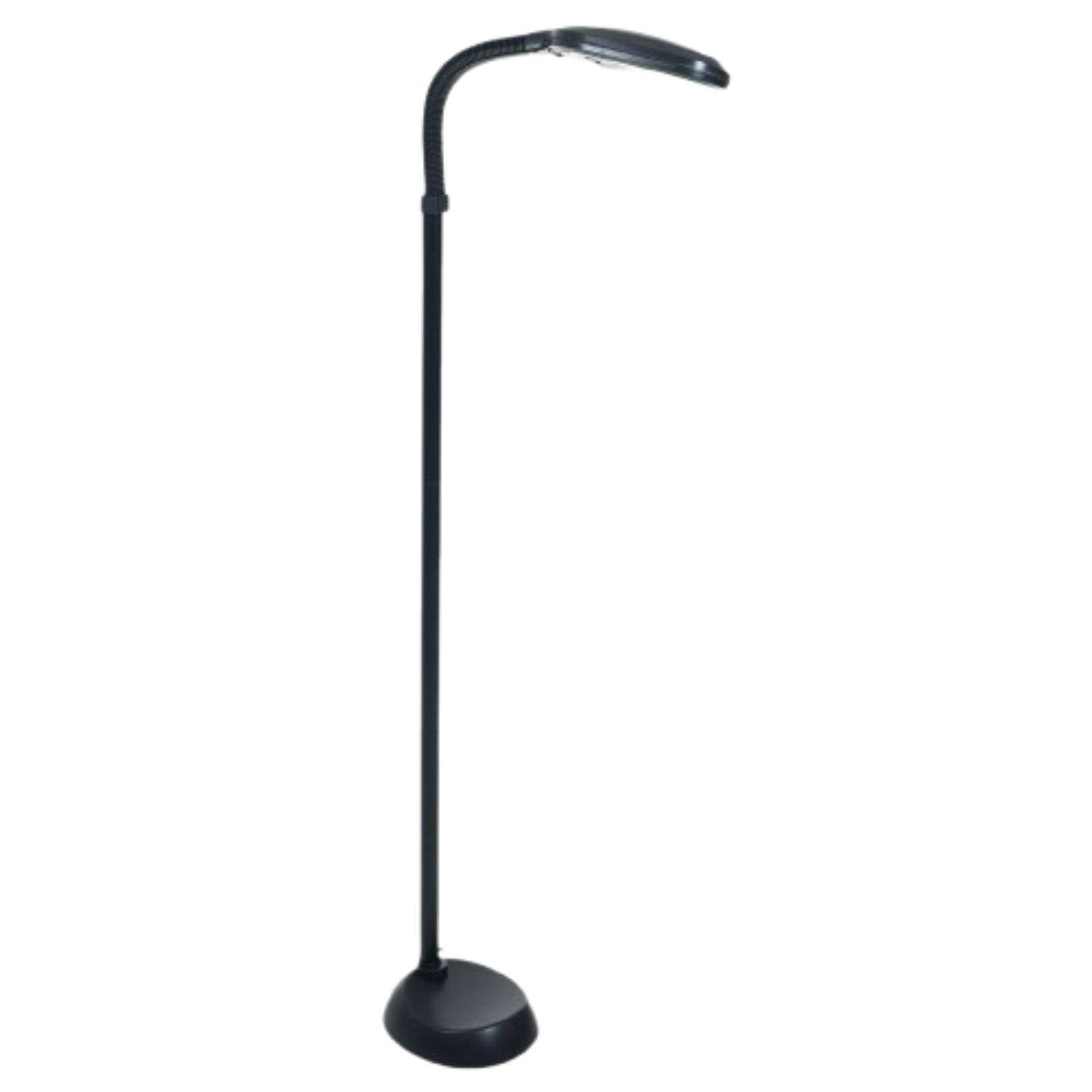 Front. Home Collection - Natural Full Spectrum Sunlight Reading Floor Lamp – 6 Ft Tall with Bendable Neck.