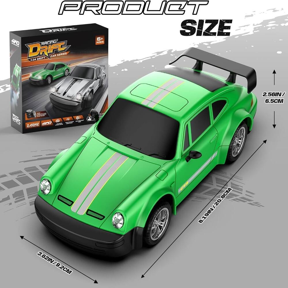 PRODUCT SIZE

6+ 4K RACING DRIFT CAR SERIES

2.56IN/ 6.5CM

3.62IN/ 9.2CM

8.19IN/ 20.8CM