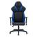 Front. CorLiving - Nightshade Gaming Chair - Black and Blue.