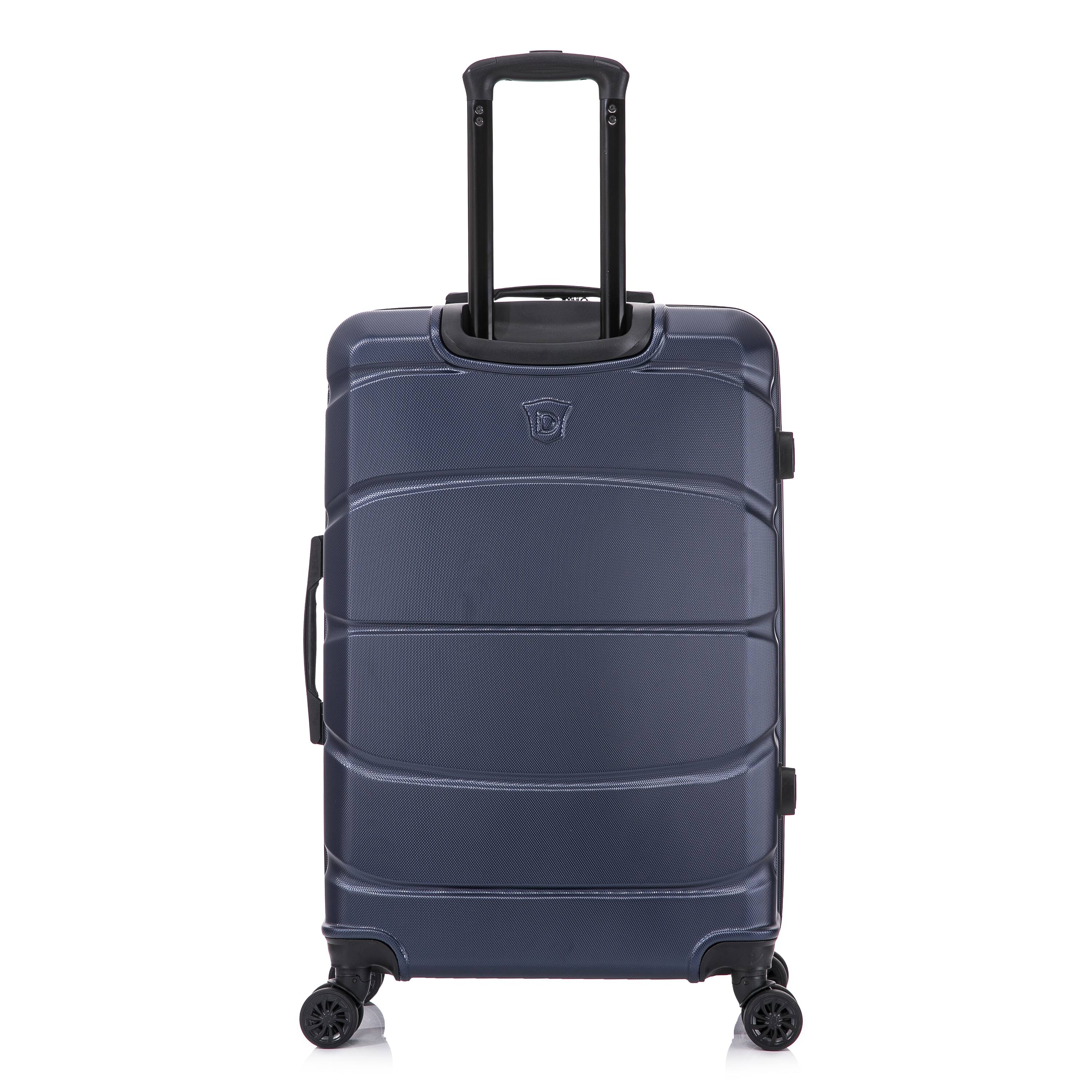 Alt View 5. DUKAP - Sense Lightweight Hardside Spinner Luggage 28" - BLUE.
