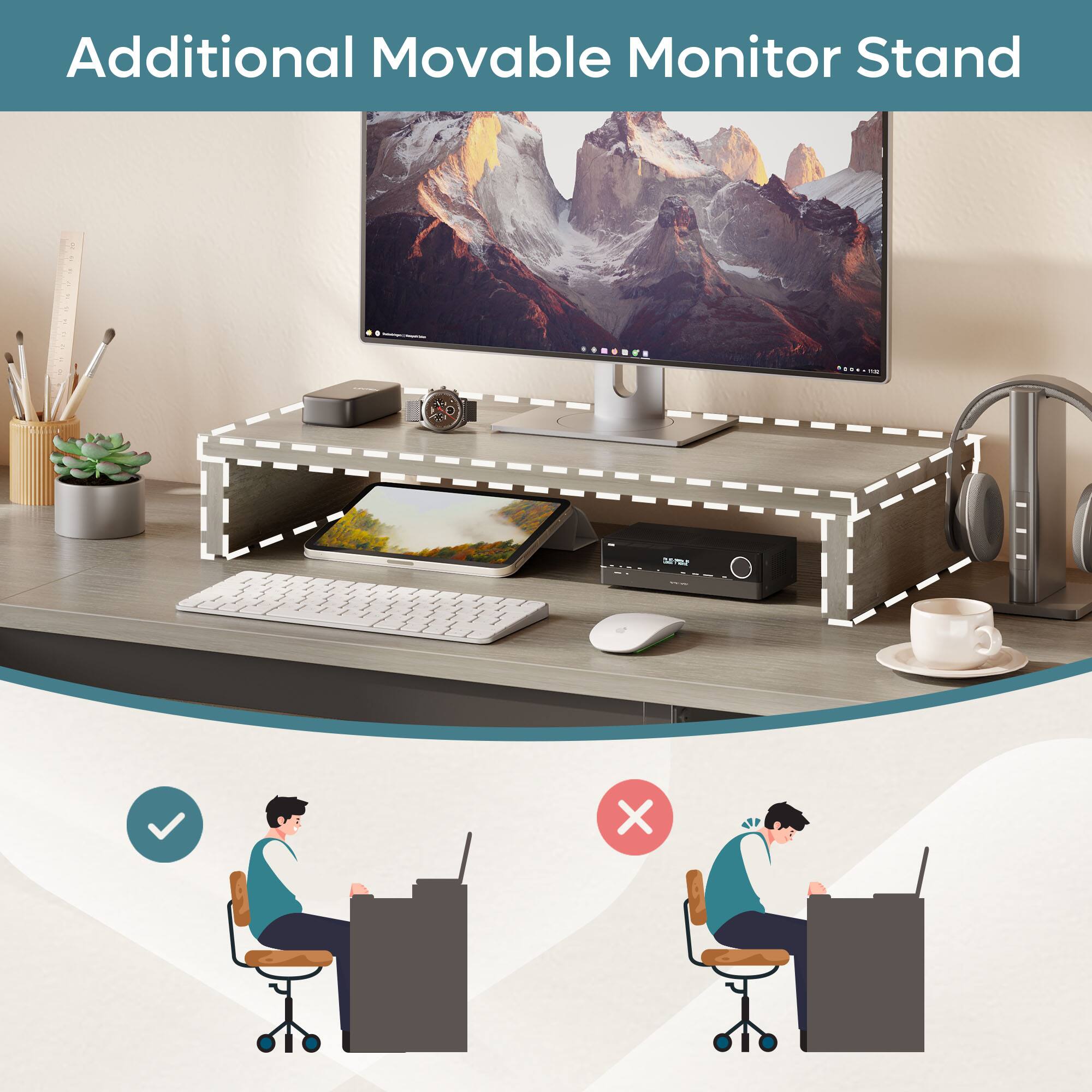 Additional Movable Monitor Stand - MPR | X