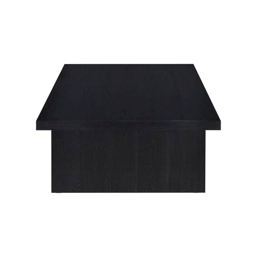 Alt View 8. Coaster Co. of America - Max 3-piece Rectangular Coffee and End Table Set Black - Black.