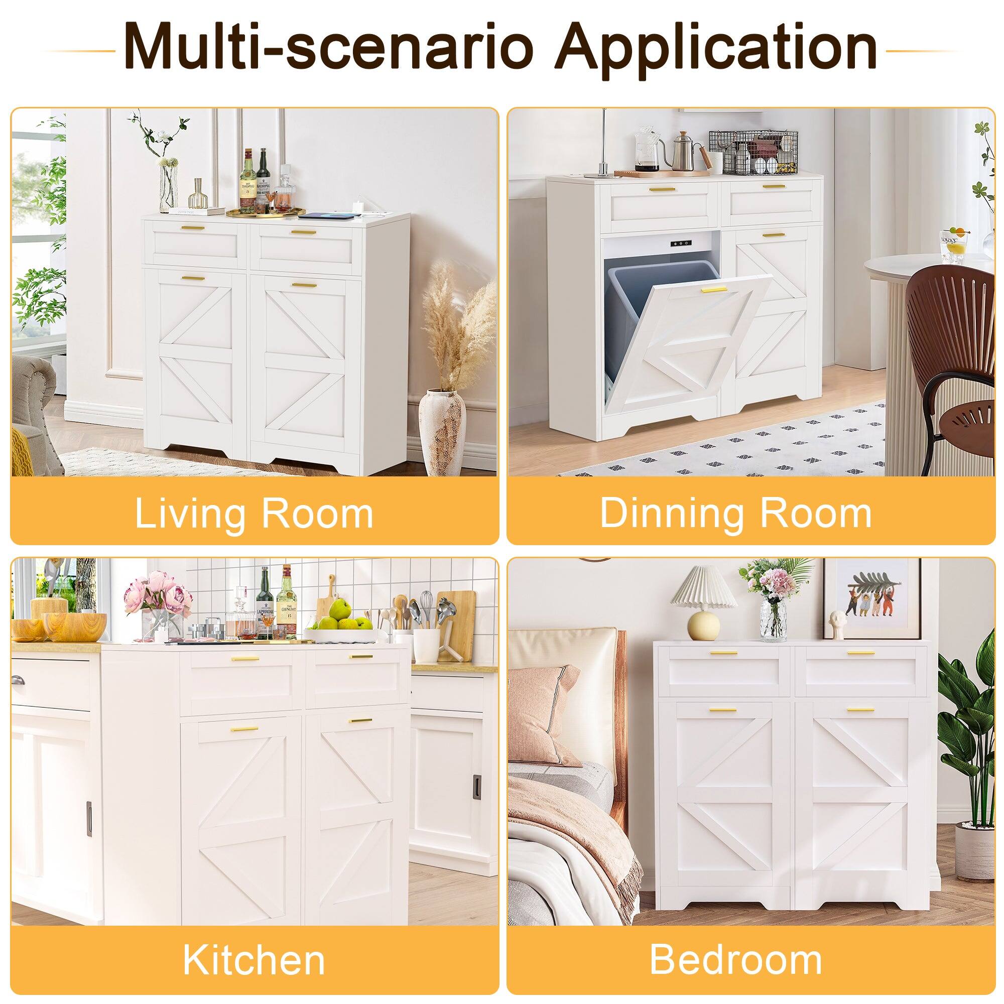 Multi-scenario Application

Living Room

Dining Room

Kitchen

Bedroom