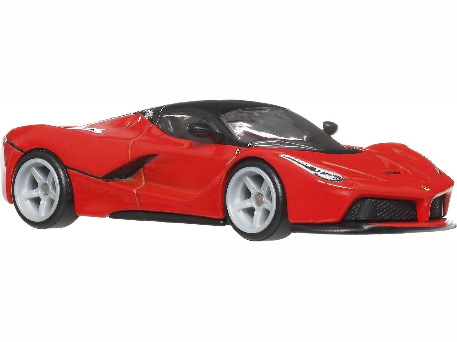 Alt View 4. Hot Wheels - Ferrari LaFerrari Red with Black Top "Euro Speed" Series Diecast Model Car by Hot Wheels.