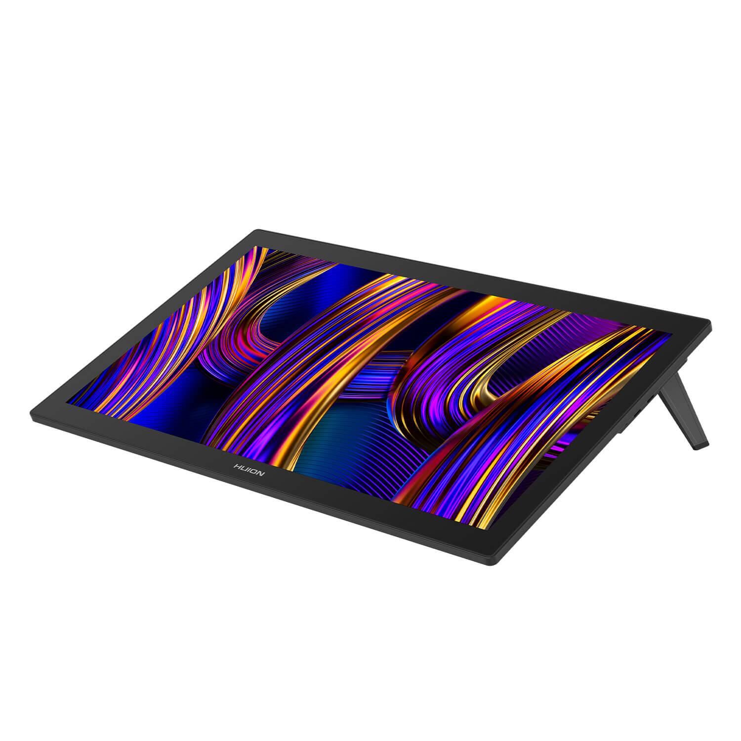 Angle. Huion - Kamvas Pro 27 4K UHD 144Hz Pen Display for Professional Creators - Black.