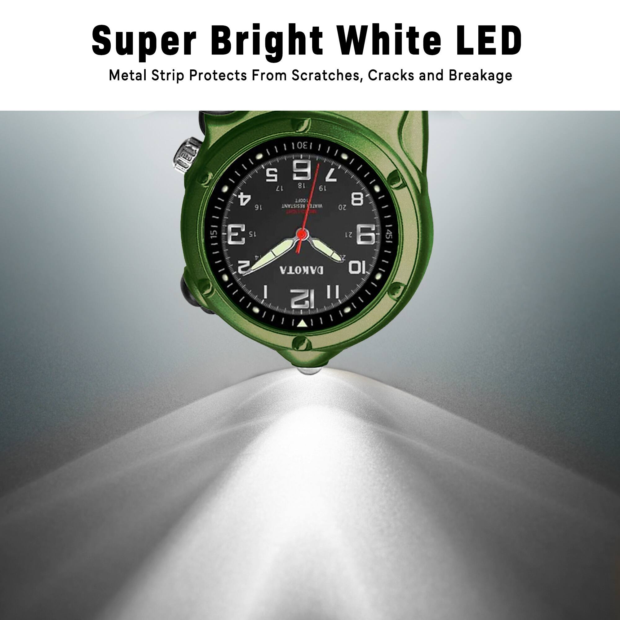 Super Bright White LED Metal Strip Protects From Scratches, Cracks and Breakage