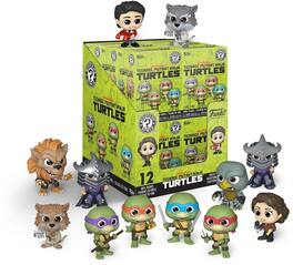 Funko - Mystery Mini: Teenage Mutant Ninja Turtles (One Random Mystery Mini per Transaction) (TMNT) - COLLECTIBLES - Multicolor