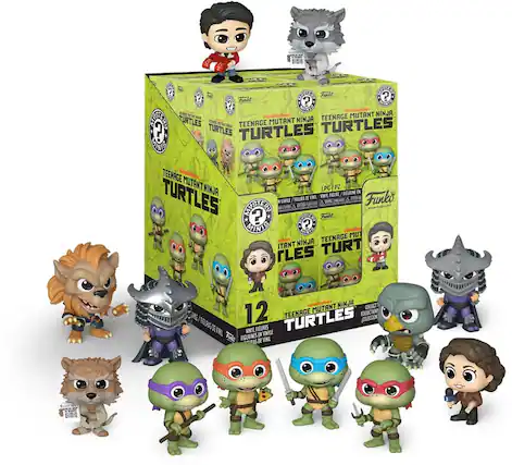 12 TEENAGE MUTANT NINJA TURTLES
1PC/PZ FIGURINE IN TURTLES VINYL FIGURE CO
Funko FIGURA DE VINIL
TEENAGE MUTANT NINJA TURTLES
12 FIGURES
VINYLE / FIGURINES DE VINYLE
COLLECTIONS
Funko