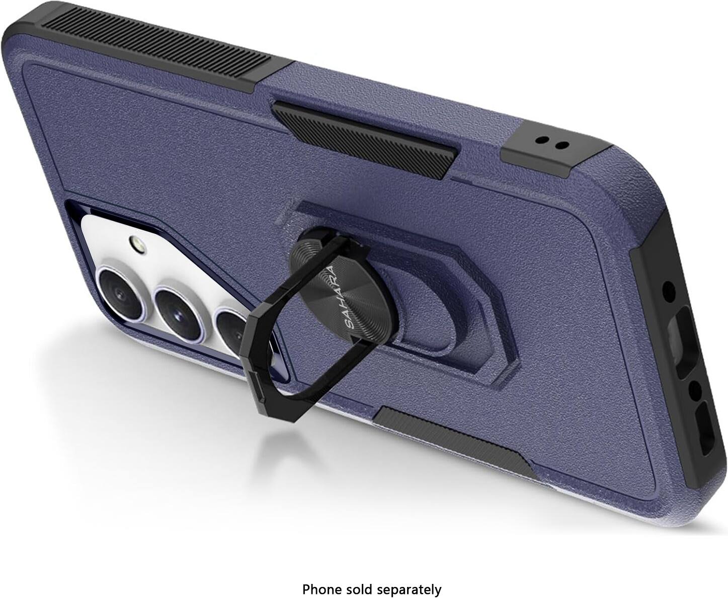 The text on the image reads "SAHARA Phone sold separately."