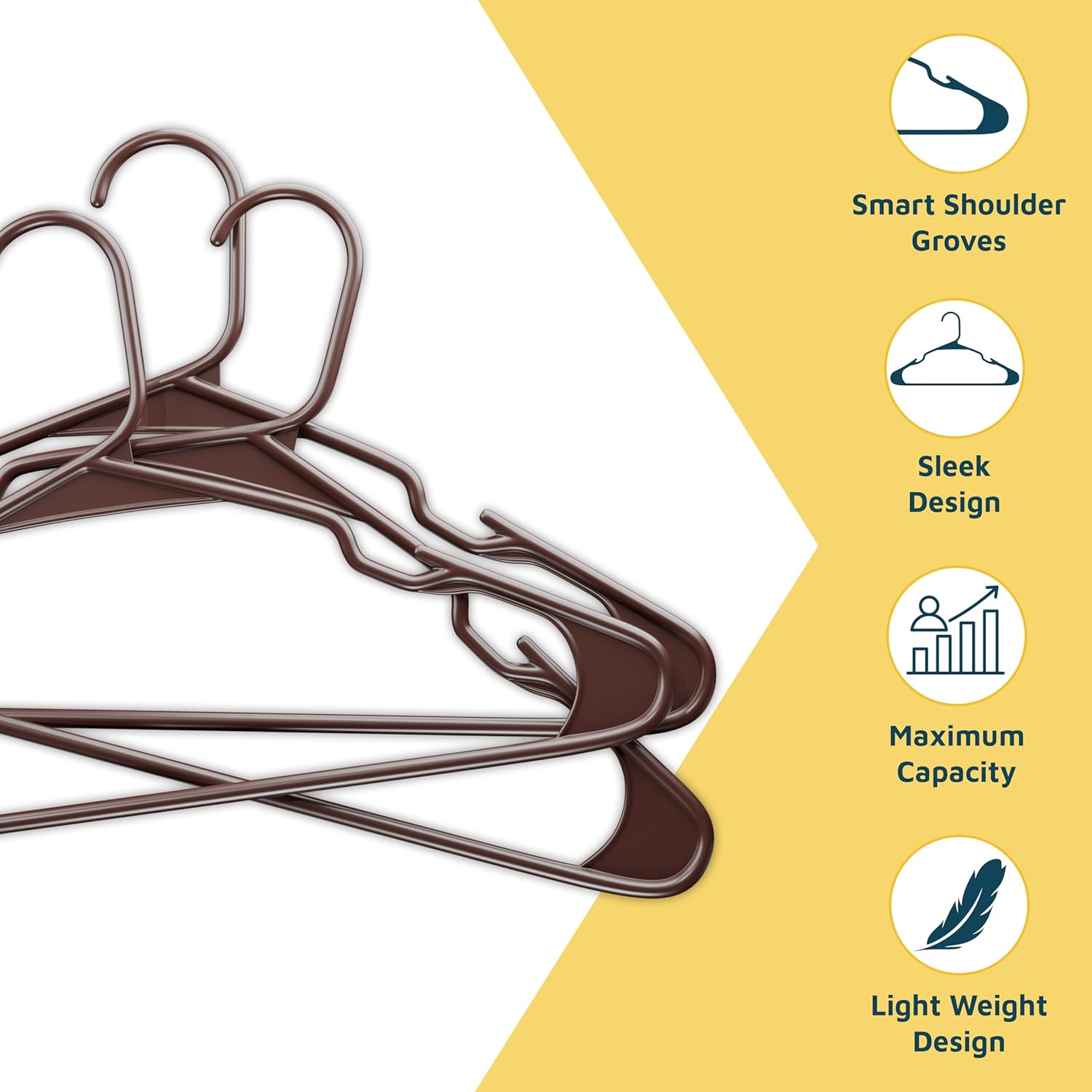 Smart Shoulder Groves, Sleek Design, Maximum Capacity, Light Weight Design