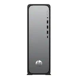 HP - Refurbished Excellent - OmniDesk Slim S03 Desktop Intel Core i3-13100 8GB 256GB Win11H - Silver