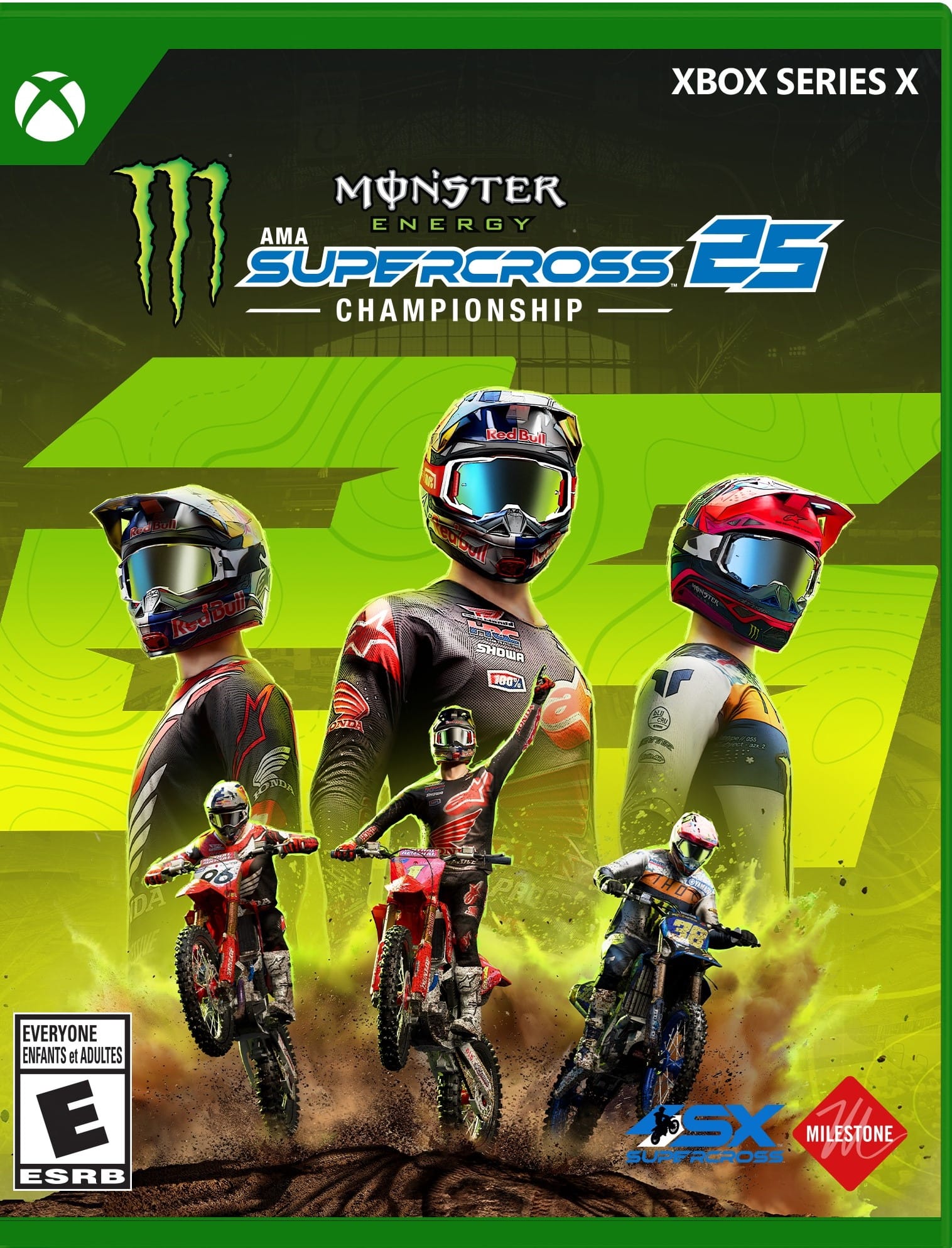Monster Energy Supercross 25 - Xbox Series X - Front_Zoom