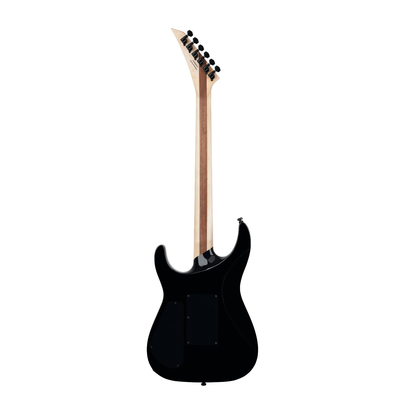 Angle. Jackson - Jackson Pro Plus Series Soloist SLA2 6-String Electric Guitar (Gloss Black).