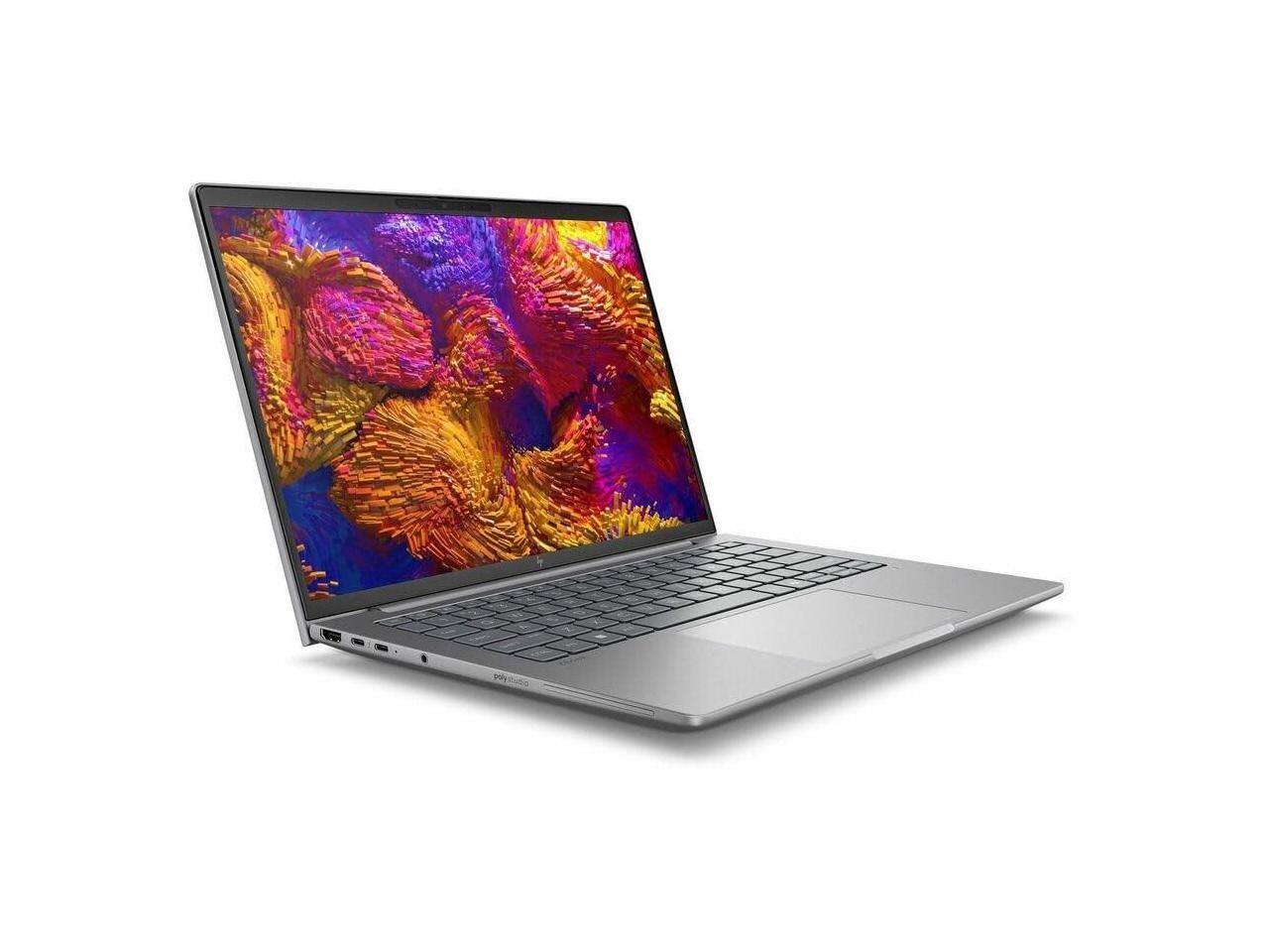 Alt View 8. HP - HP ZBook 8 G1ak 14" Touchscreen - Ryzen AI 7 PRO 350 - 32 GB - 512 GB SSD - Win 11 Pro - Meteor Silver.