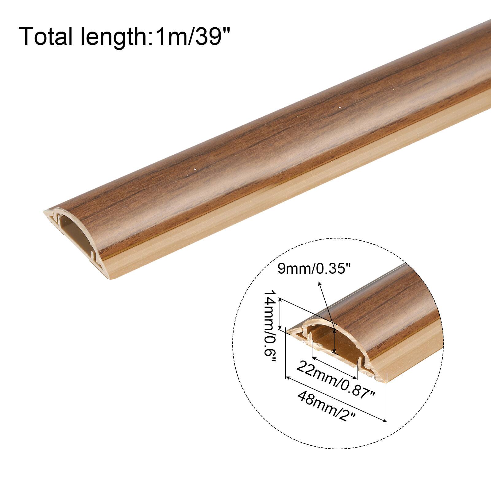 Total length: 1m/39"  
9mm/0.35"  
14mm/0.6"  
22mm/0.87"  
48mm/2"