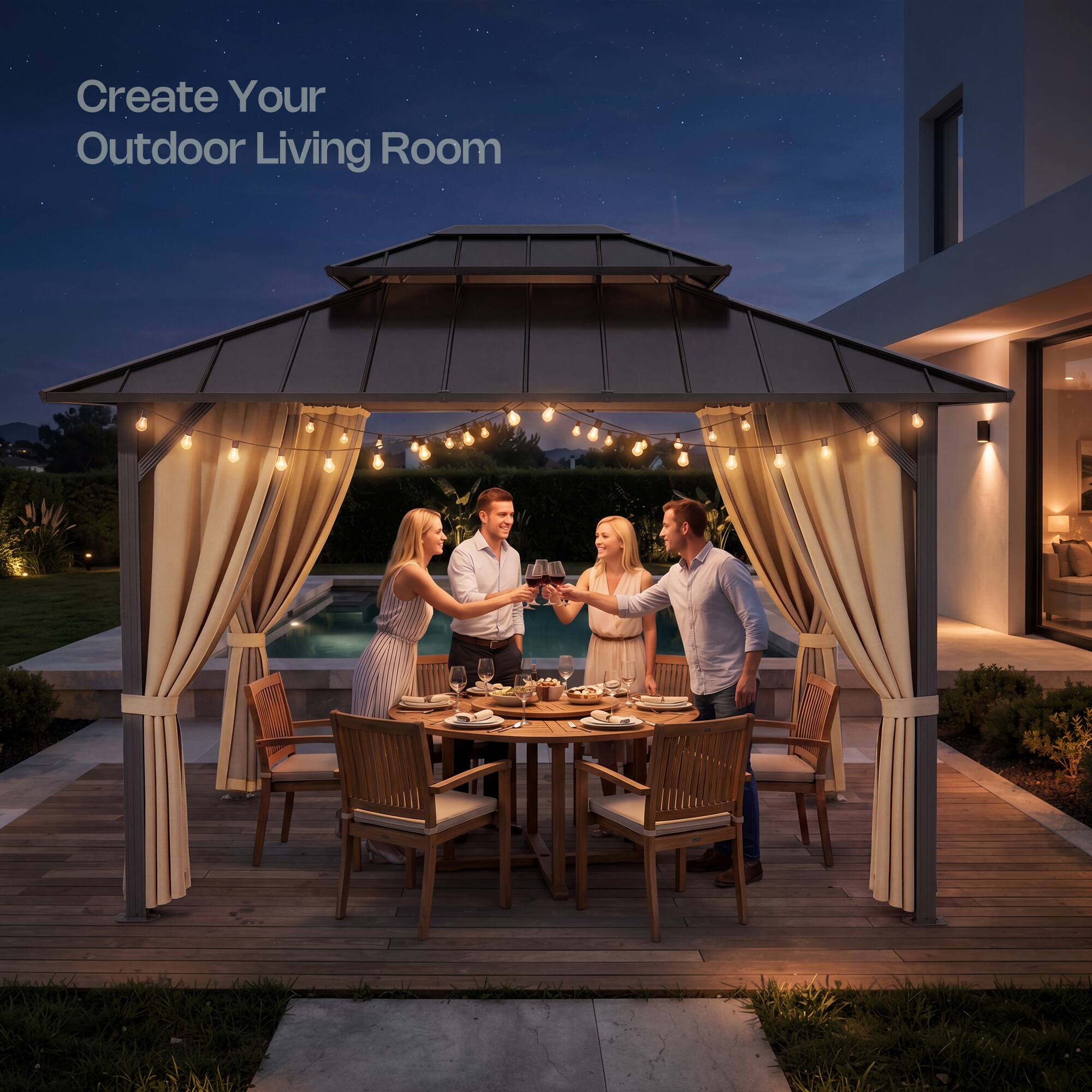 Create Your Outdoor Living Room