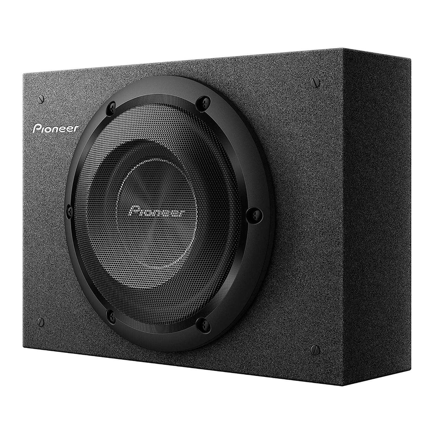 Front. Pioneer - Pioneer TS-A2000LB A-Series TS-A2000LB Shallow-Mount Pre-Loaded Enclosure with 8-In. 700-Watt-Max Subwoofer - Black.