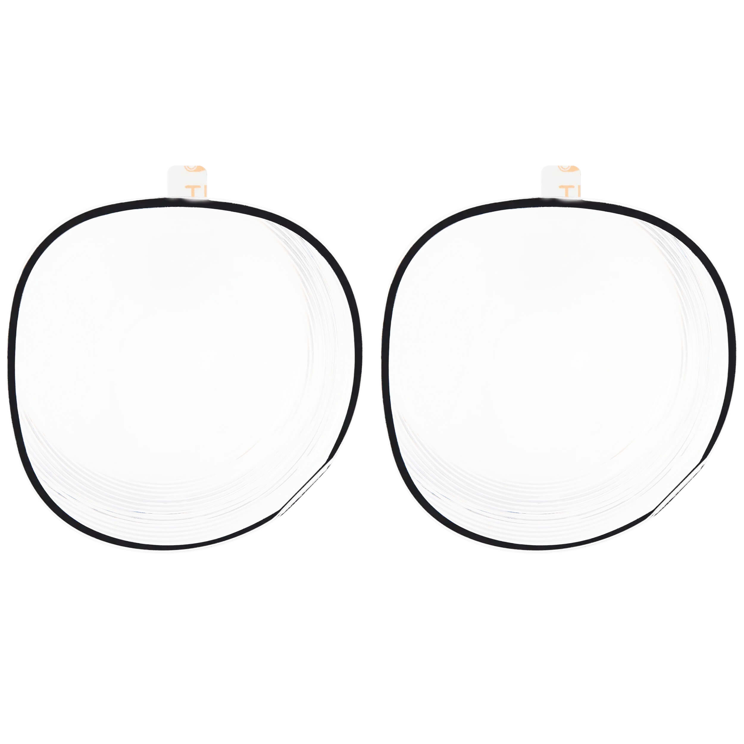 Alt View 2. MobileSentrix - Fresnel Lens Replacement Compatible For Oculus Quest 3S (2 Piece Set) - Clear/Transparent.