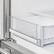Alt View 13. Forno Appliances - Moena 19.2 Cu. Ft. Built-In French Door Refrigerator with Decorative Trim Grill - Stainless Steel VCM.