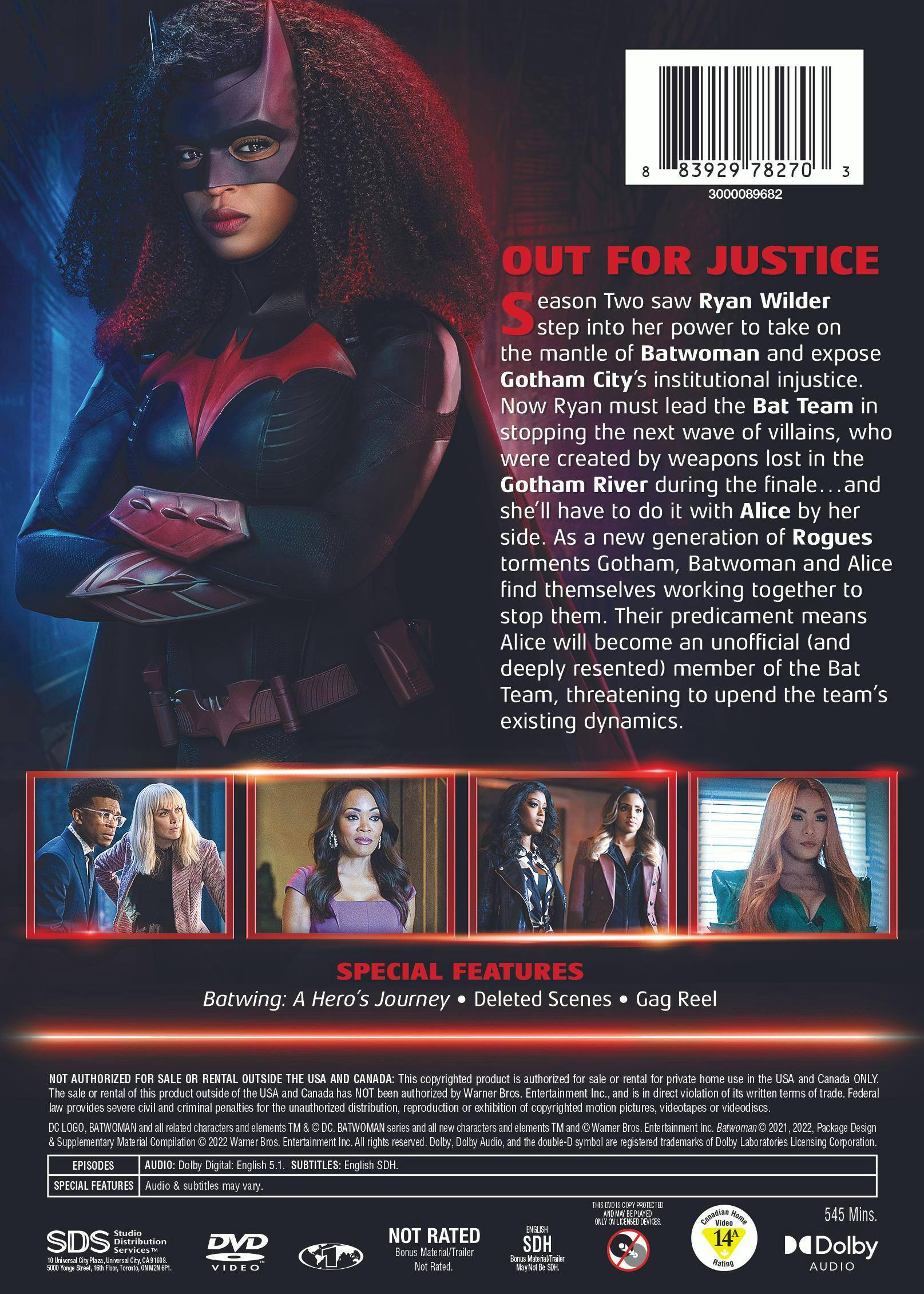 Angle. Batwoman: The Third and Final Season (Box Set) [DVD].