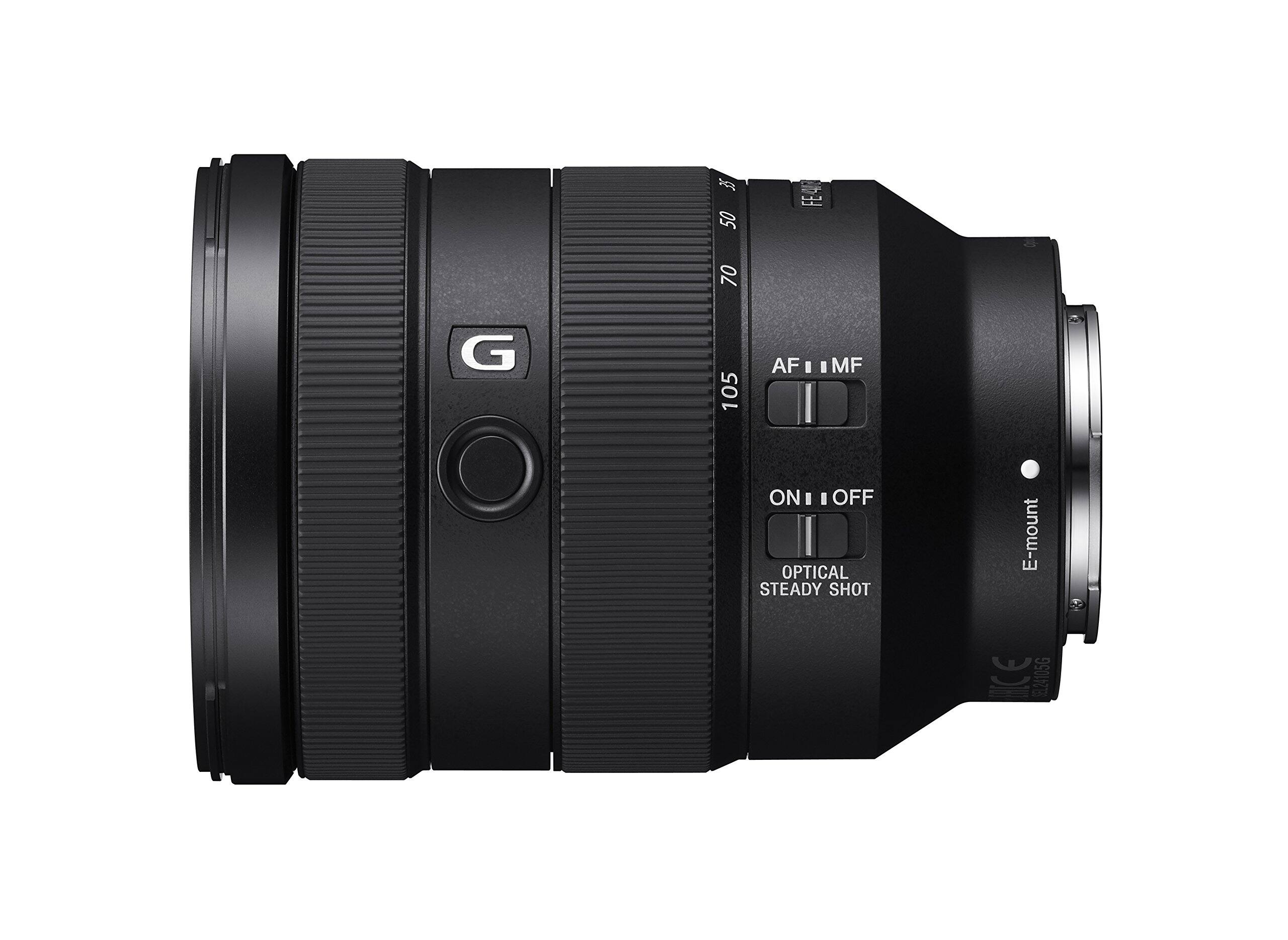 25 50 35 50  
FE-41  
70  
G  
AF/MF 105  
ON/OFF OPTICAL STEADY SHOT  
E-mount  
ICE EL24105G