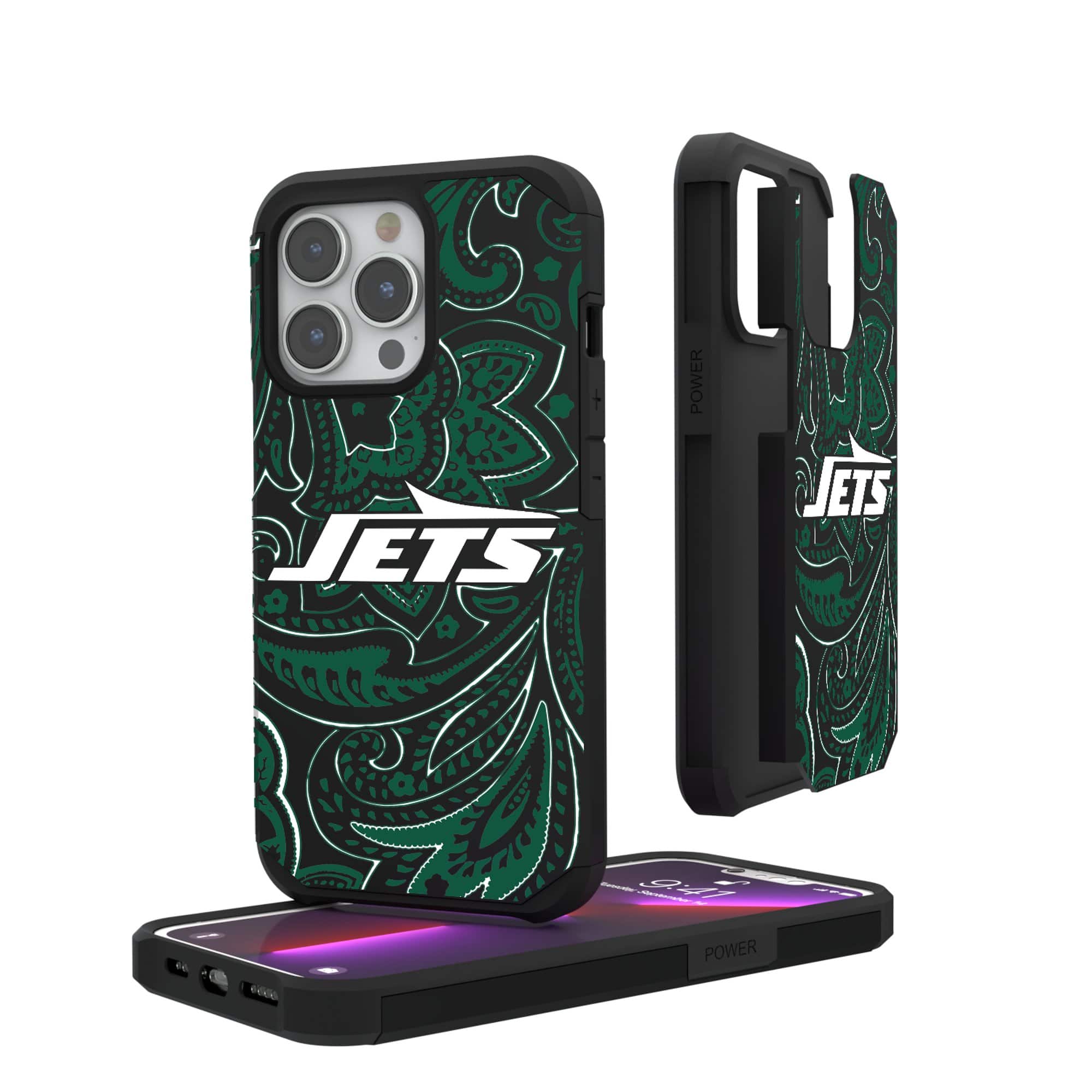 Keyscaper - NFL - New York Jets - iPhone Rugged Paisley Design Case - 12 mini/13 mini - Multicolor price history on PriceWatchPro