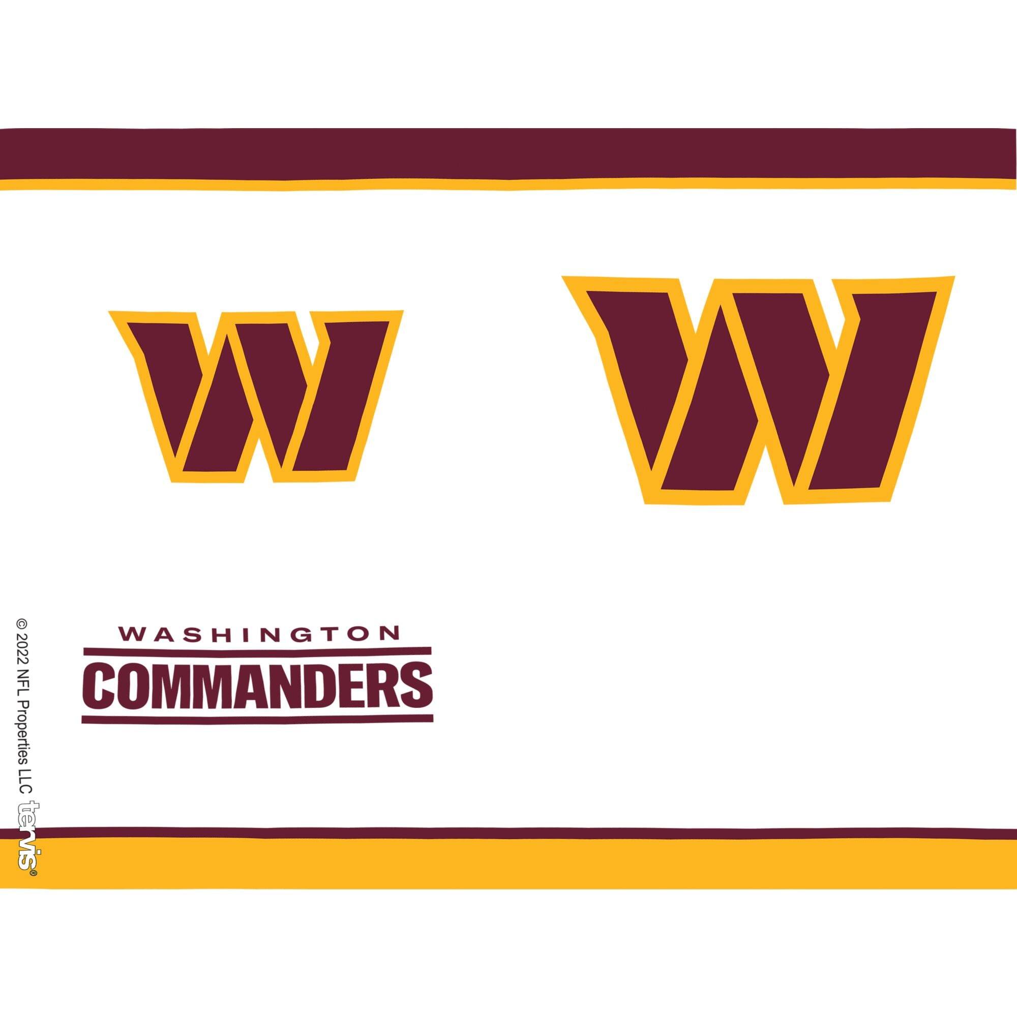 WASHINGTON  
COMMANDERS  

© 2022 NFL Properties LLC  
tervis