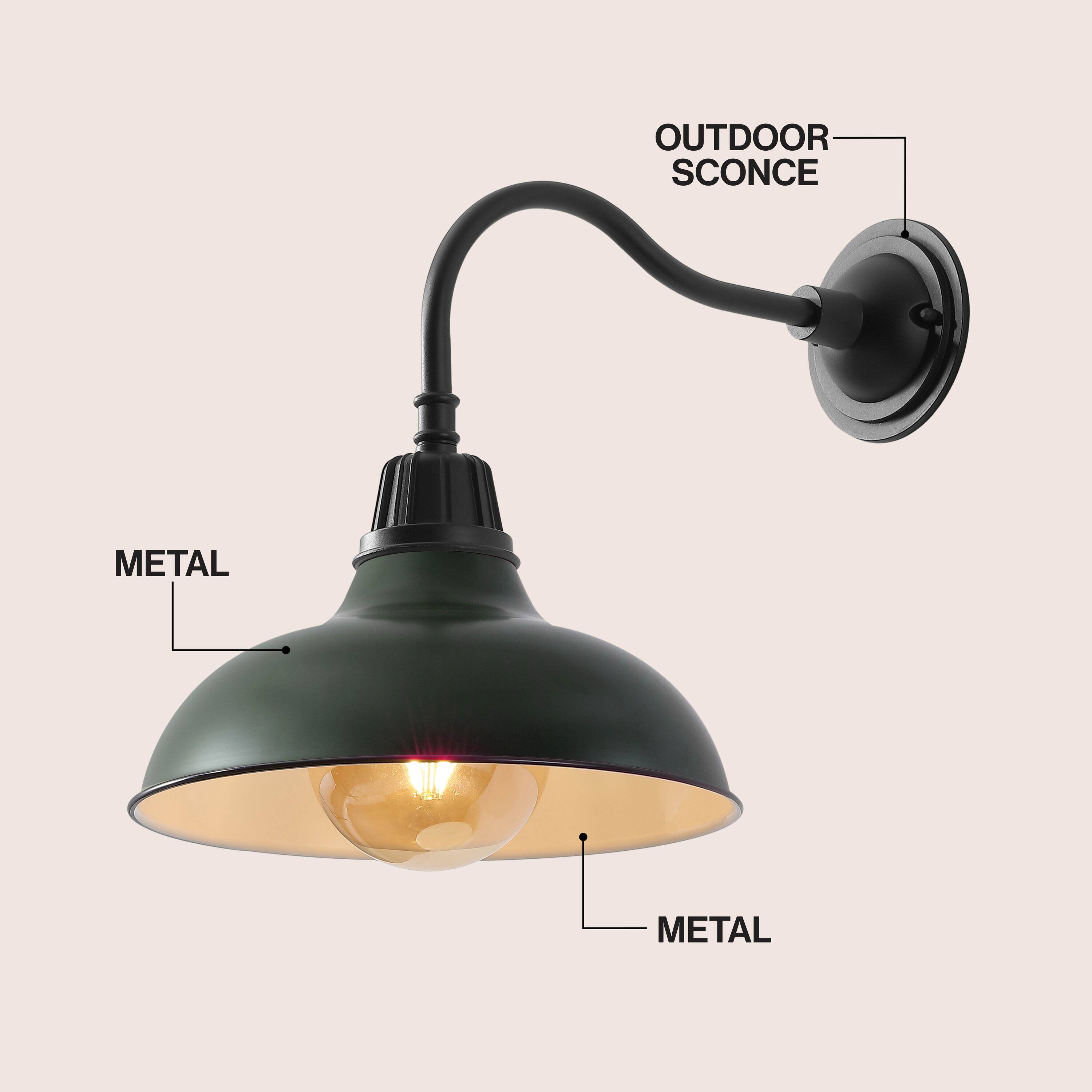 OUTDOOR SCONCE  
METAL  
METAL