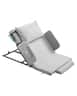 VEVOR - Electric Lifting Backrest for Bed, 300 lbs Capacity, 4-68° Adjustable Lifting Bed Backrest, with Guardrail Armrest - Gray