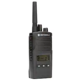 Motorola Solutions - Motorola RMU2080D On-Site 8 Channel UHF Rugged Two-Way Business Radio with Display and NOAA - Black