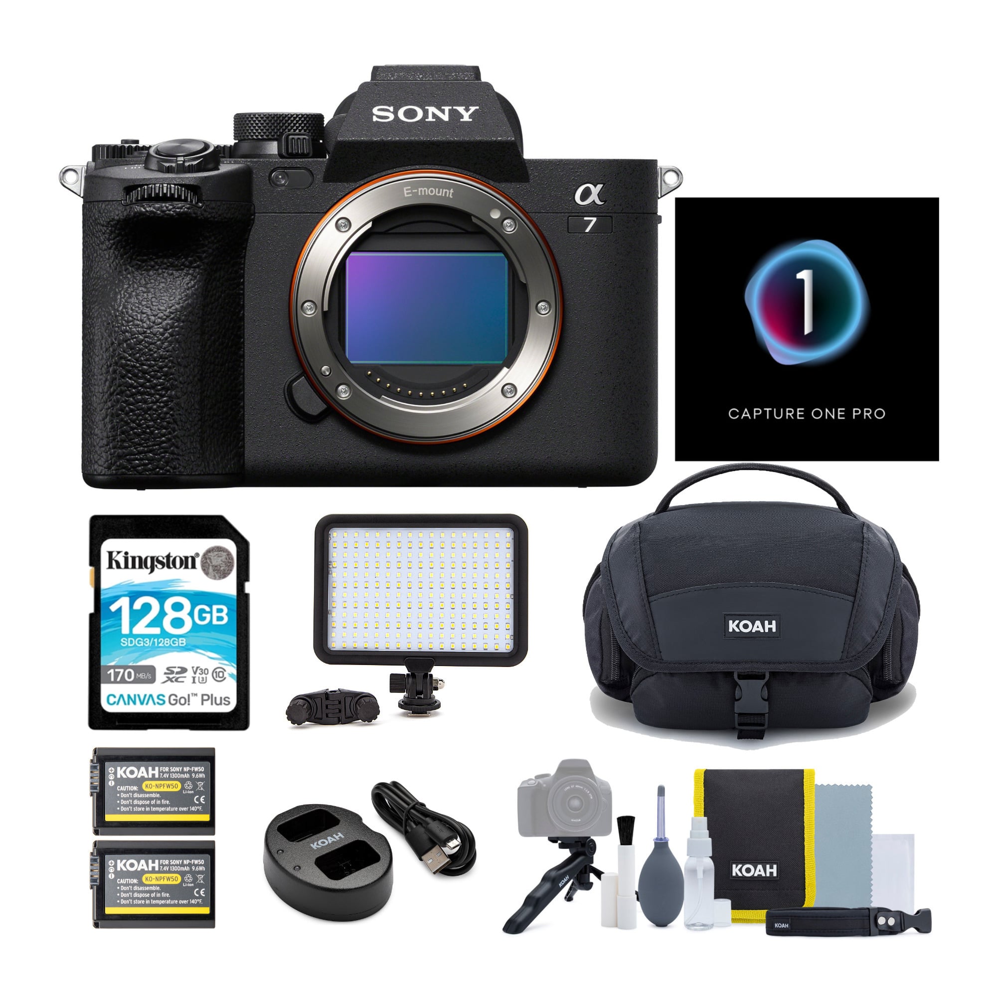 Sony - Alpha a7IV Mirrorless Digital Camera with Capture One Pro Bundle