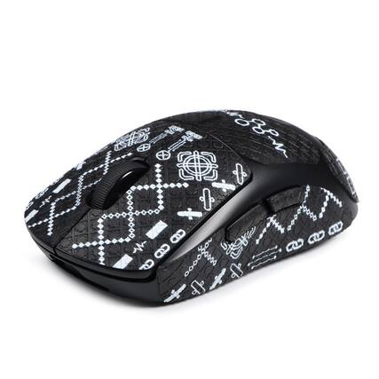 Front. Cozy Serene - Wireless Mouse Grip Tape For Pro Superlight Gaming Anti Slip Skin Self-adhesive Pre-cut - Printing Pattern-G Pro Wireless/Pro 2 Lightspeed.