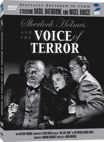 Front. Sherlock Holmes and the Voice of Terror   - DVD.