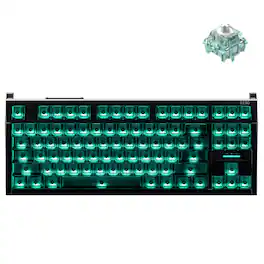 VEGA AUTOMOTIVE - Ez60 Gaming Rgb Mechanical With Star Trail Magnetic Switches Rapid Trigger Adjustable Actuation Pbt Keycaps - Frosted Translucent Keycaps – Magnetic Jade Pro