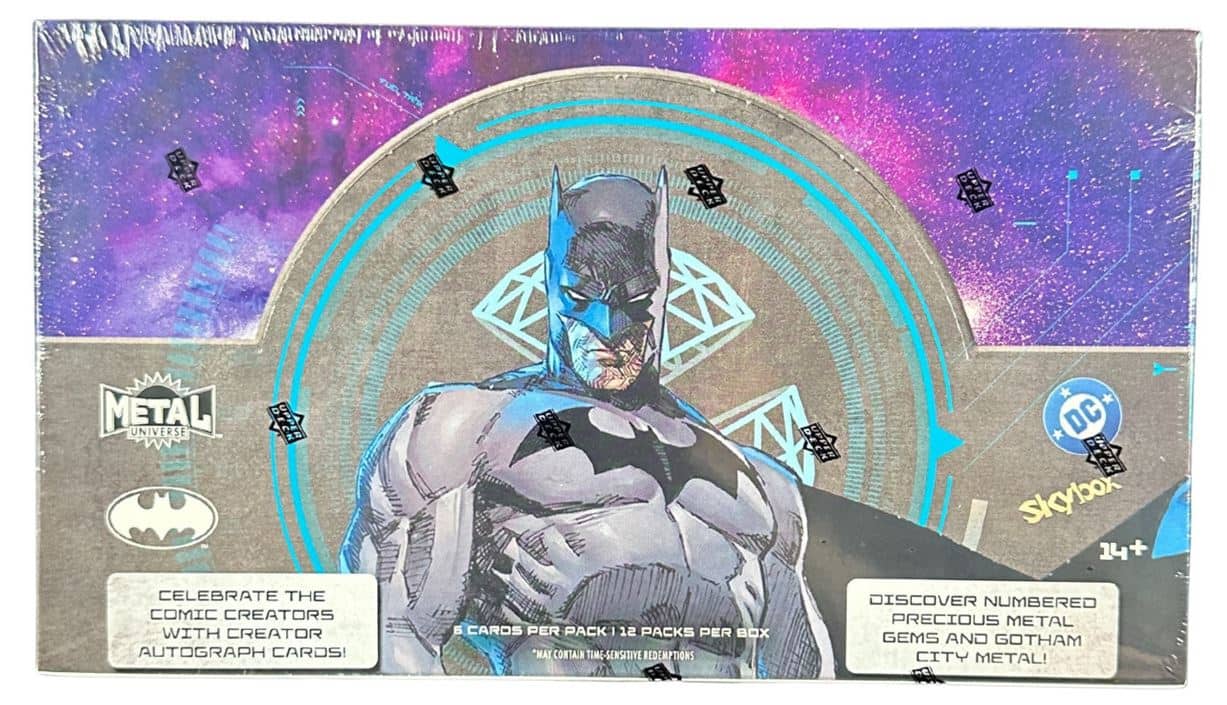 2025 Upper Deck Batman Skybox Metal Universe Hobby Box price history on PriceWatchPro