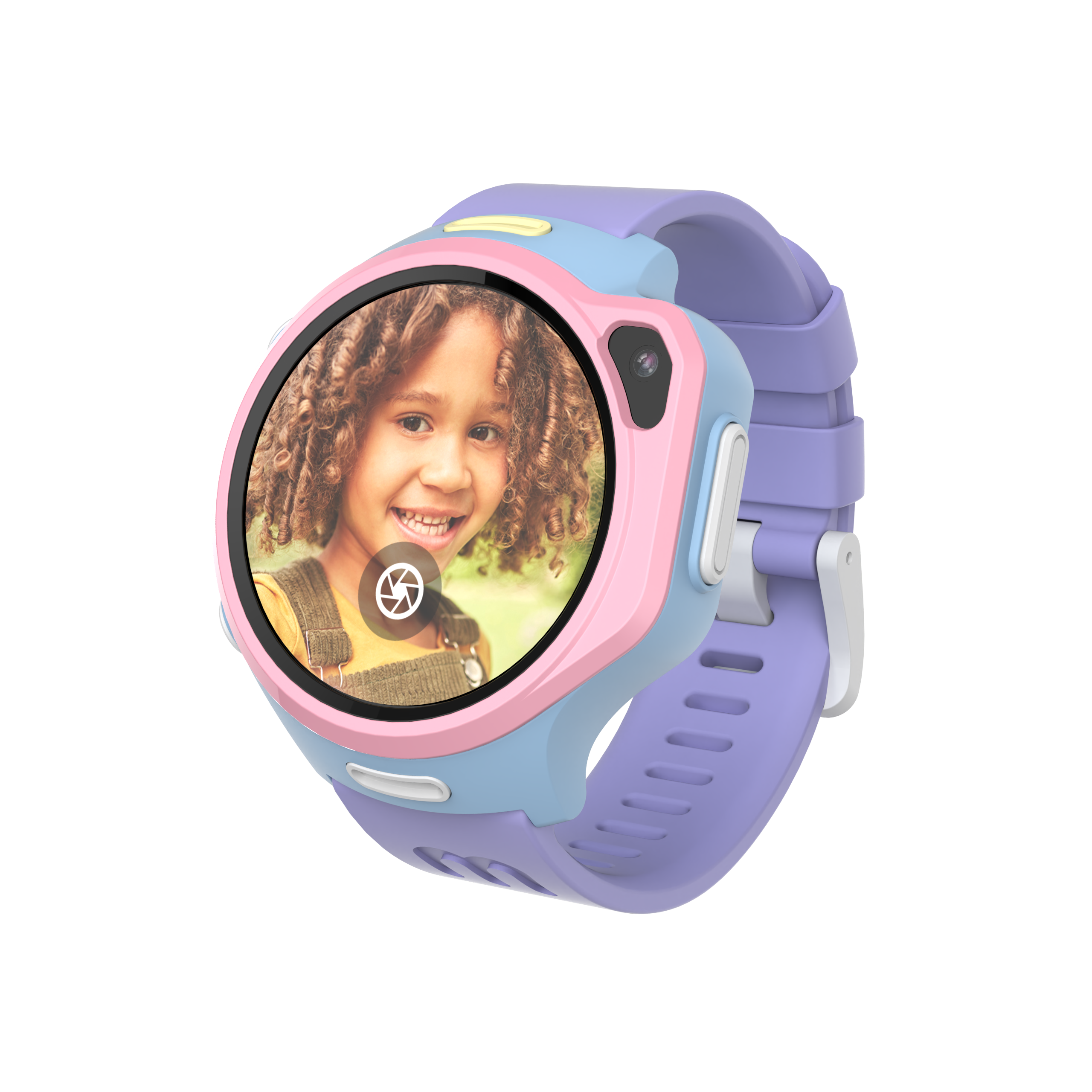Alt View 6. myFirst - myFirst Fone R2 - Kids Smartwatch Phone, GPS Tracking, Video & Voice Call (North America Version) - Cotton Candy Mix.