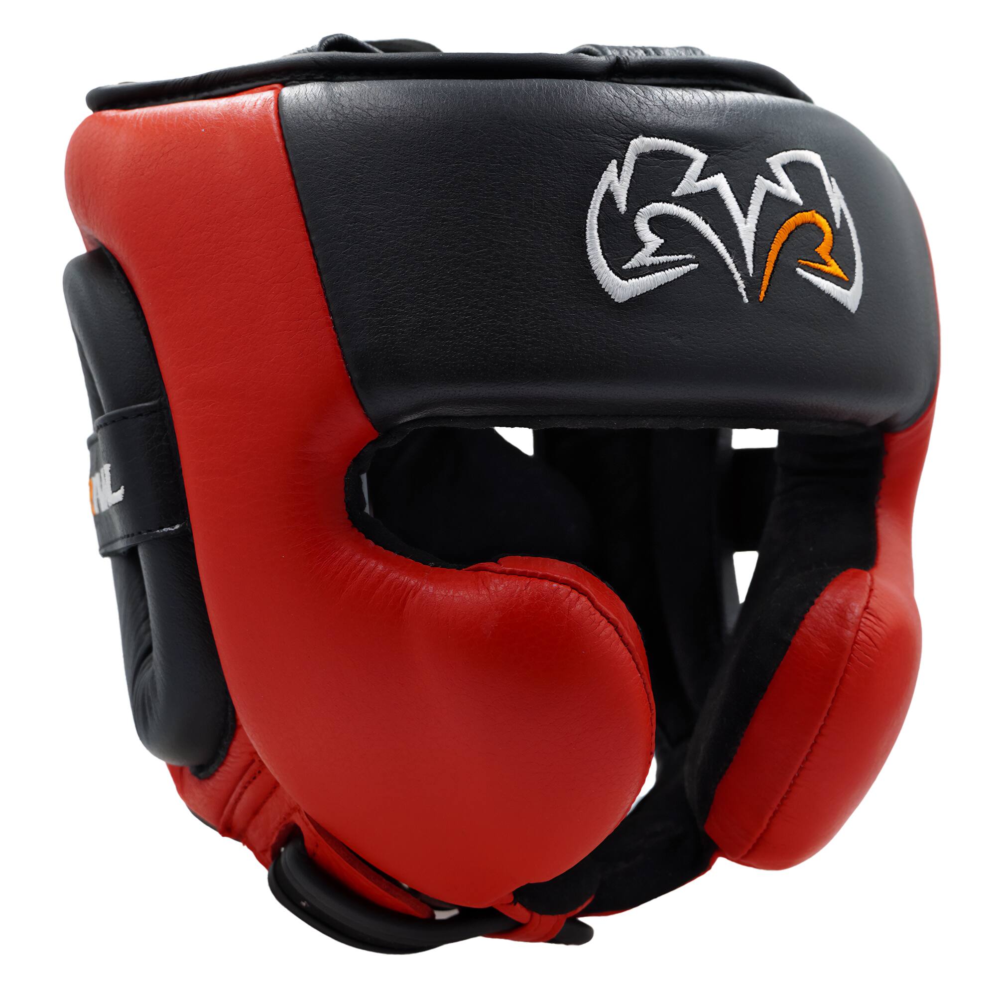 Front. RIVAL - Rival Boxing RHG30 Mexican Training Headgear - Large - Black/Red - Black/Red.